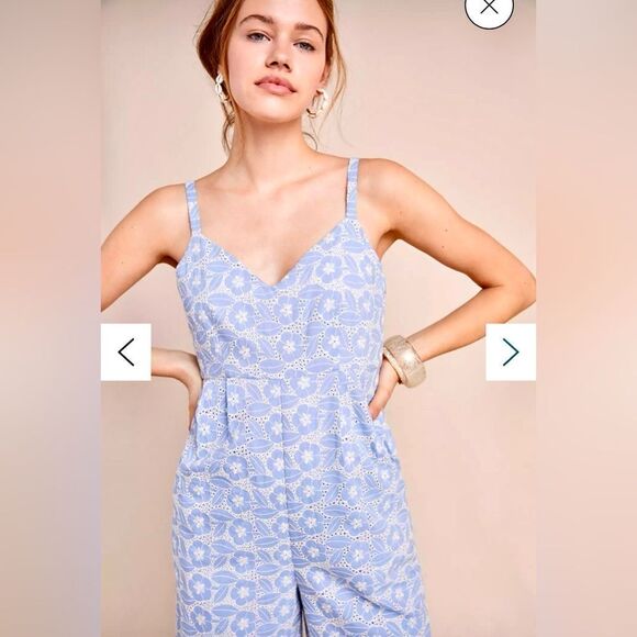 Anthropologie Laia Embroidered Jumpsuit - Picture 3 of 16